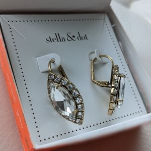 Stella and dot Glitzy drop earrings